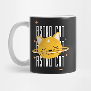 Yellow Astrocat Mug